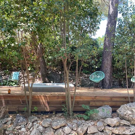 Les Roulottes De Bayama - Insolite Avec Jacuzzi * Mougins